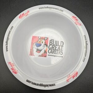 Kelloggs Tony the Tiger We Build Great‎ Careers Promotional Bowl